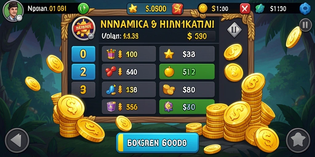 Screenshot memperlihatkan tampilan awal yang menarik.