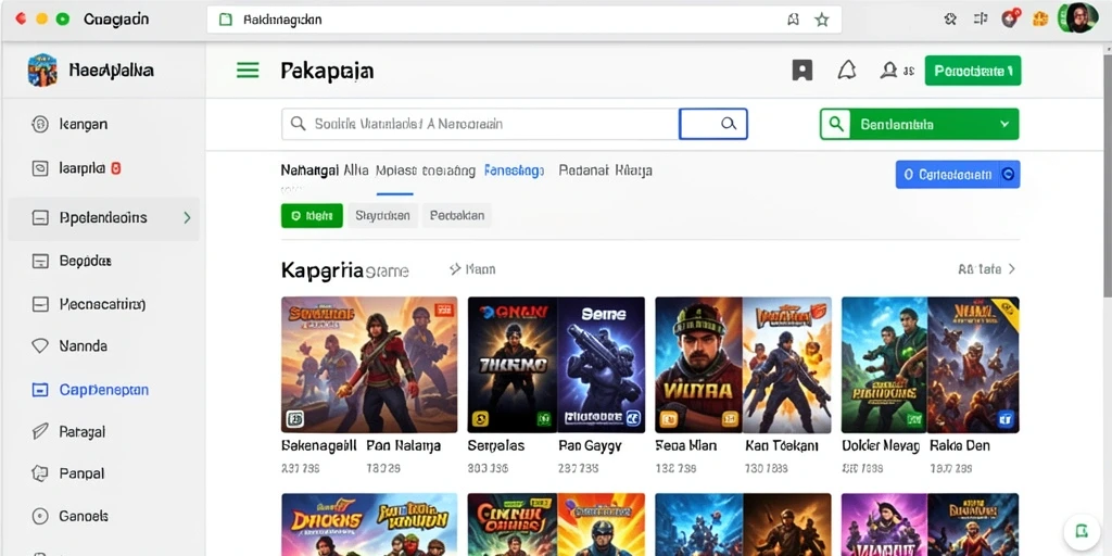 Tampilan antarmuka yang modern dan intuitif.
