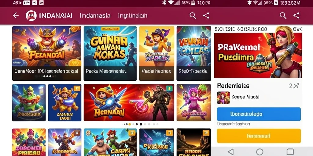 Tangkapan layar menampilkan karakter utama yang siap beraksi.