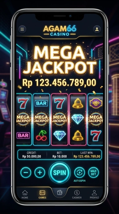 Cuplikan layar menu unduhan agam66 untuk perangkat Android